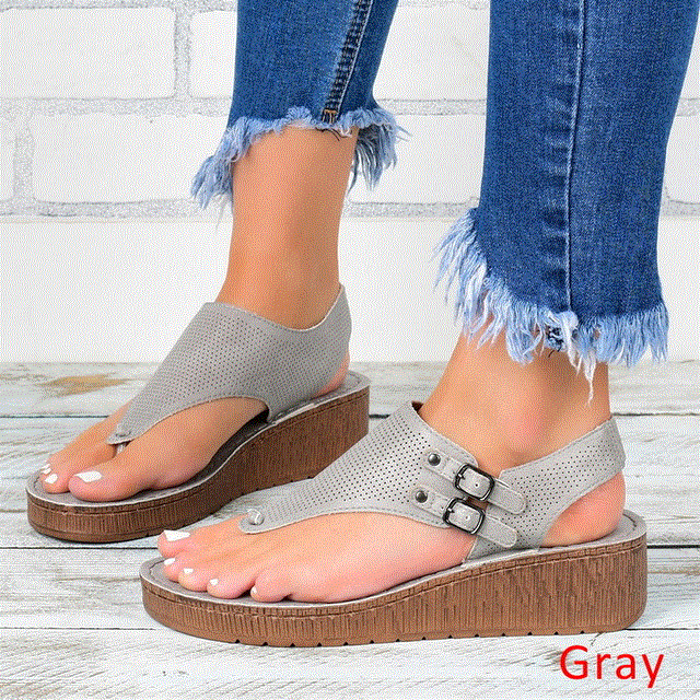 High quality Summer Women Strap Sandals Women's Flats Open Toe Solid Casual Shoes Rome Sandals