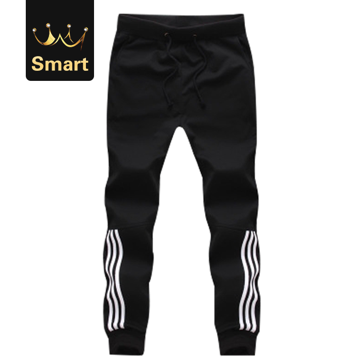 High quality Tracksuit Bottoms Mens Pants Cotton Sweatpants Mens Joggers Striped Pants Gyms