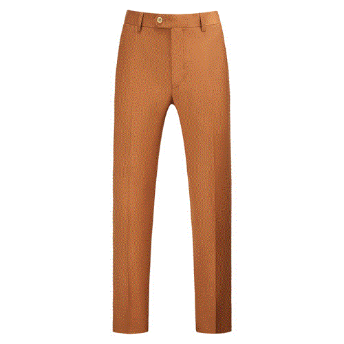 2021 High quality Mens Pure Color Business Occupation Slim Fit Dress Office Trousers Formal Suit Pants Casual For Men