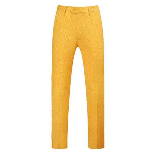 2021 High quality Mens Pure Color Business Occupation Slim Fit Dress Office Trousers Formal Suit Pants Casual For Men