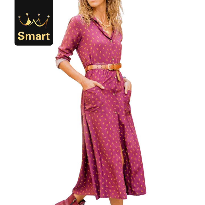 2021 High quality Women V Neck Wrap Long Dress Polka Dot Striped Ladies Bodycon Cocktail Party Dress