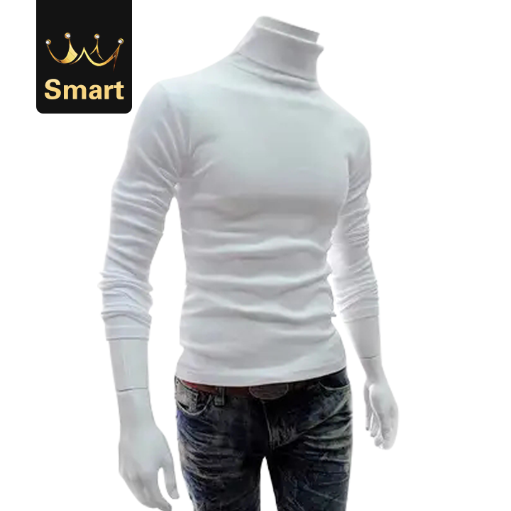 2021 High quality   Black Friday Winter Men'S Sweater Turtleneck Casual Sweater Men's Slim Fit Brand Knitted