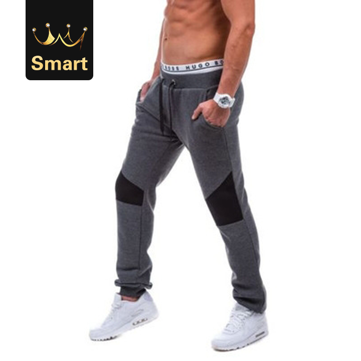 High quality Mens Autumn Winter Cotton Joggers Dance Trouser Casual Slim Fit Long Stylish Pants