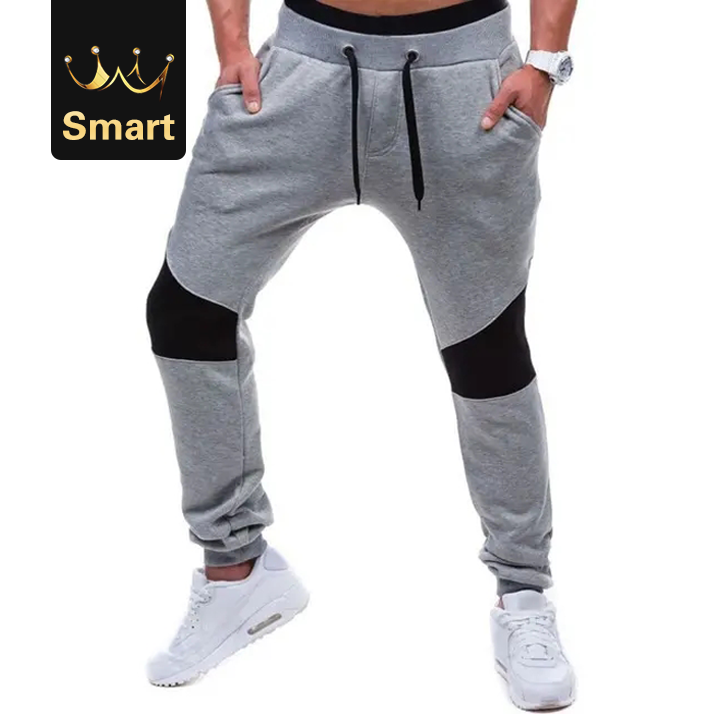 High quality Mens Autumn Winter Cotton Joggers Dance Trouser Casual Slim Fit Long Stylish Pants
