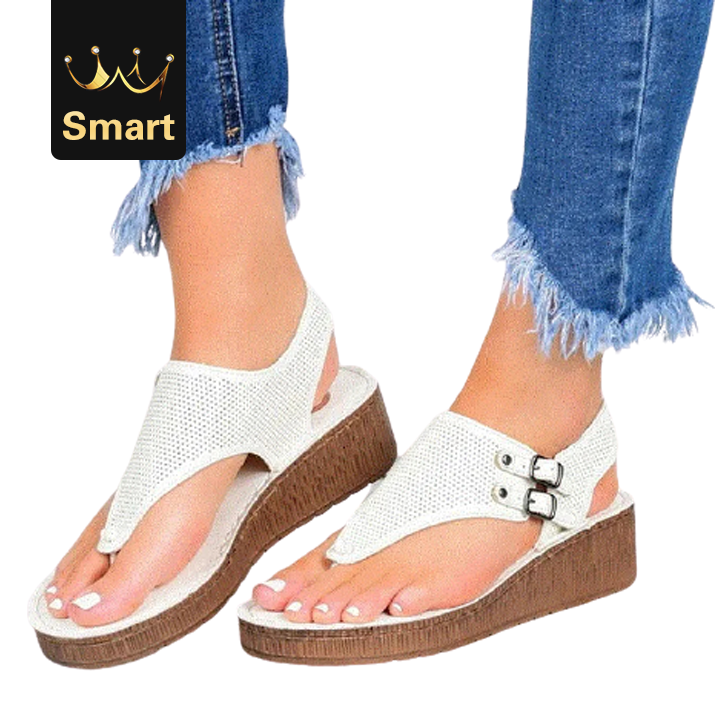 High quality Summer Women Strap Sandals Women's Flats Open Toe Solid Casual Shoes Rome Sandals
