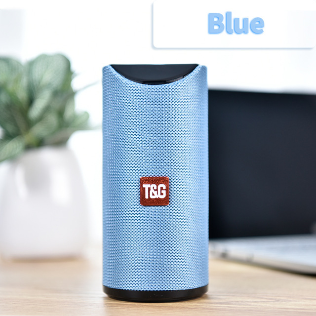 2021 High quality TG Bluetooth Speaker Outdoor Loudspeaker Wireless 3D 10W Stereo Music Support FM TFCard Bass Box