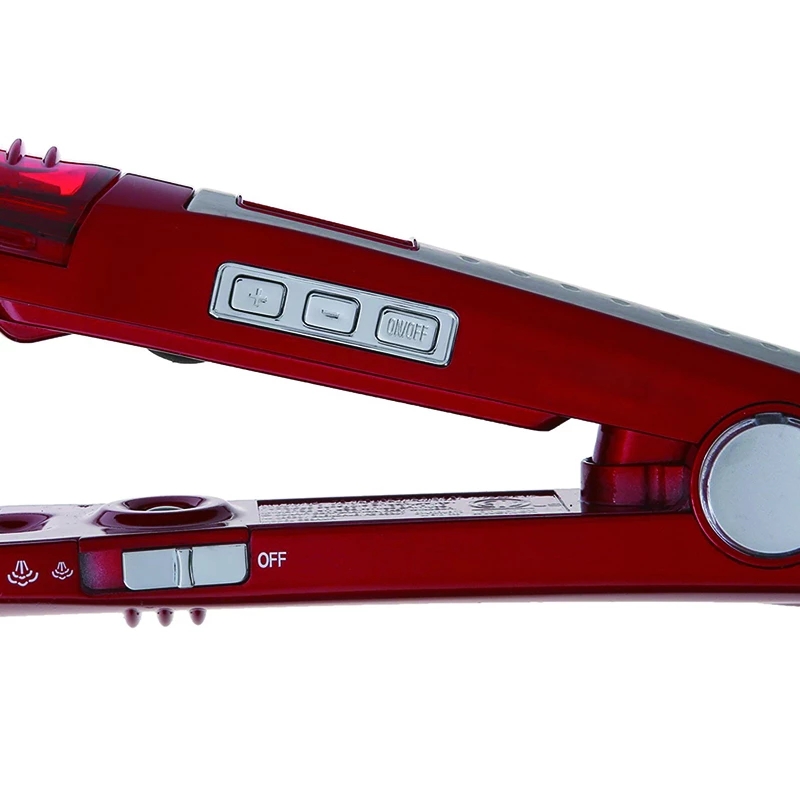 Steam Straightening Irons for Hair Professional Vapor Steam Flat Iron Hot Seilling