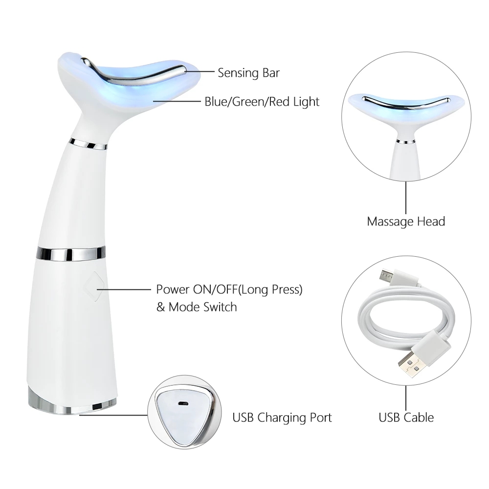 Facial Massager Skin Care Neck Wrinkle Removal Machine 4/5000  Beauty instrument