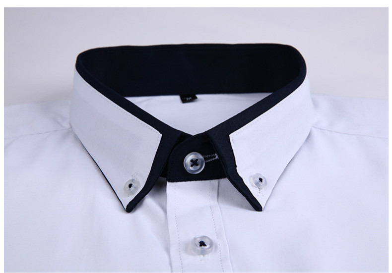 Men's Clothes Shirts Short Sleeve Business Office Casual Shirt Hot Seilling