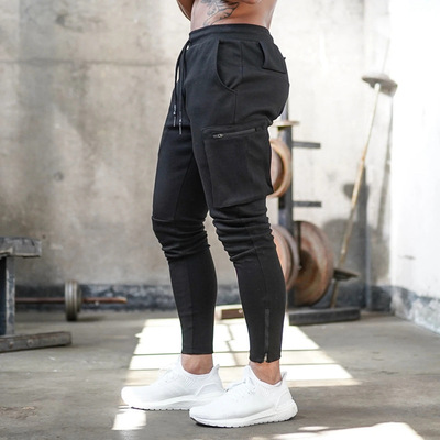 Men's Clothes Trousers bodybuilding fitness trousers Men's cotton fashion pants