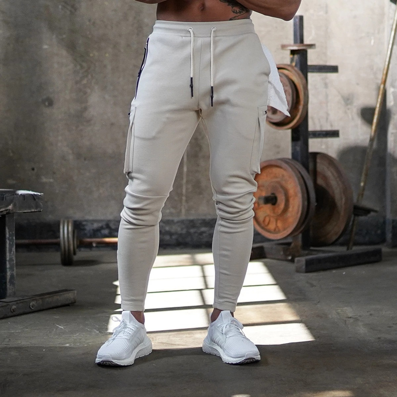 Men's Clothes Trousers bodybuilding fitness trousers Men's cotton fashion pants