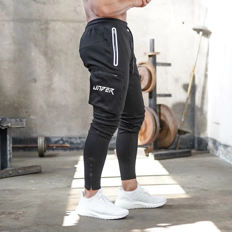 Men's Clothes Trousers bodybuilding fitness trousers Men's cotton fashion pants