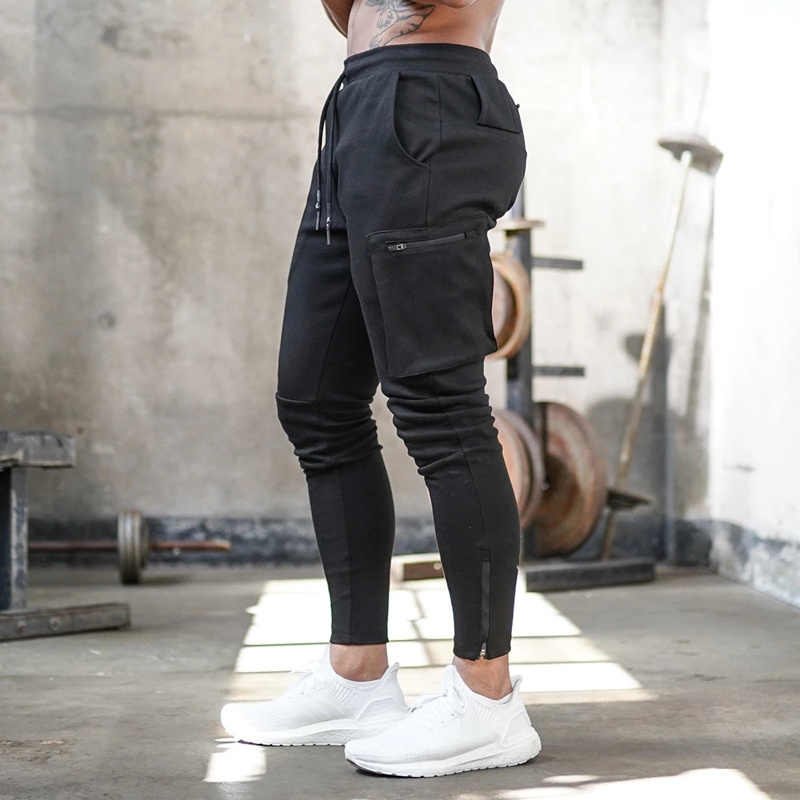 Men's Clothes Trousers bodybuilding fitness trousers Men's cotton fashion pants