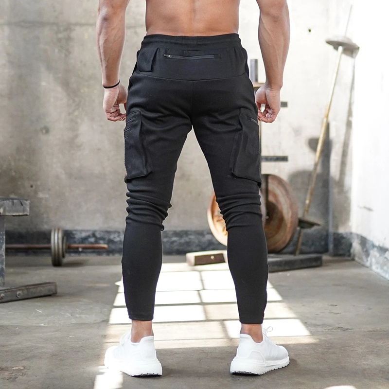 Men's Clothes Trousers bodybuilding fitness trousers Men's cotton fashion pants