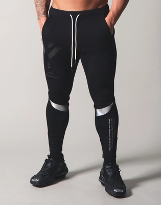 Men&apos;s Clothes Trousers cotton sweatpants fashion hit black casual sports pants