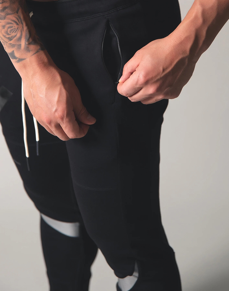 Men&apos;s Clothes Trousers cotton sweatpants fashion hit black casual sports pants