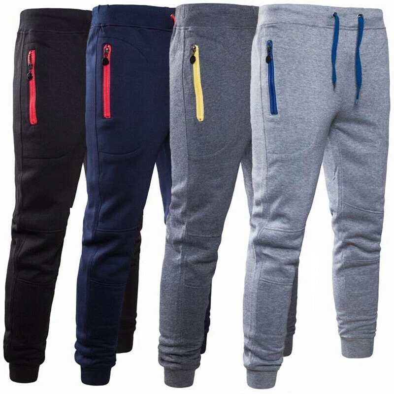 Men'Clothes Trousers Fashion Casual Long Pants Sweat Pants Hot Seilling