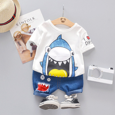 Boys Clothing Suits Summer Fashion Casual Boys Suits 2PCS Hot Seilling