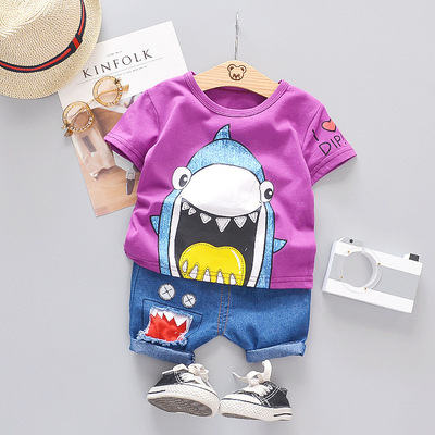 Boys Clothing Suits Summer Fashion Casual Boys Suits 2PCS Hot Seilling