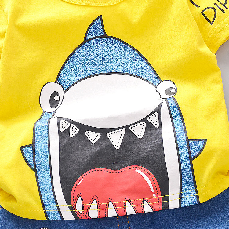 Boys Clothing Suits Summer Fashion Casual Boys Suits 2PCS Hot Seilling