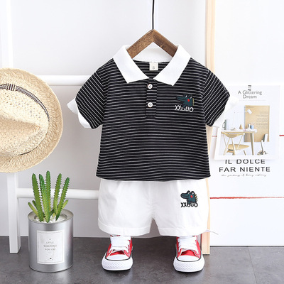 Boys Clothing Suits Summer Children Cotton Fashion 2Pcs Boys Suits