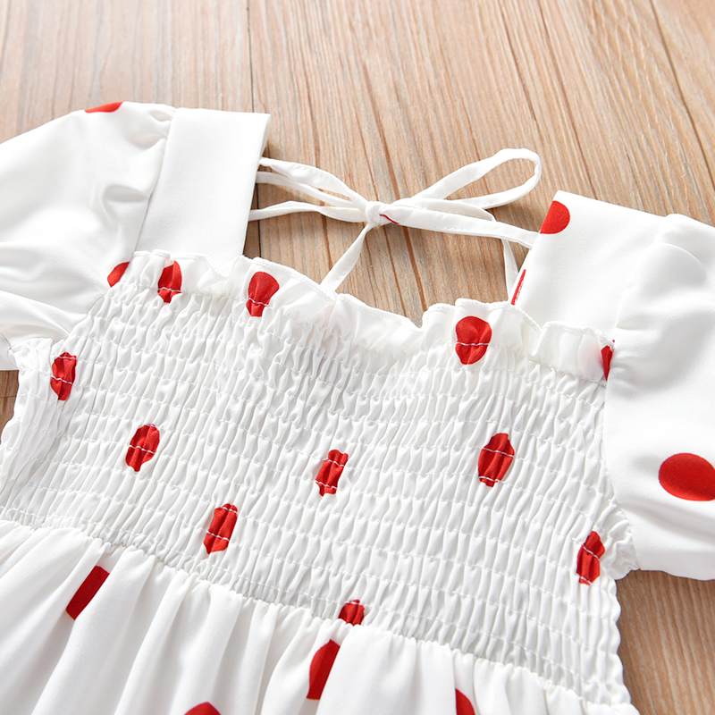 Girls Clothing Girls Dresses Summer Fashion Shortsleeve Dress for Children Baby Girls