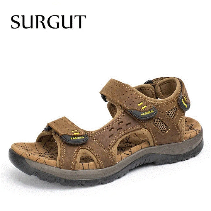 Hot Sale New Fashion Summer Leisure Beach Men Shoes High Quality PU Men Sandals