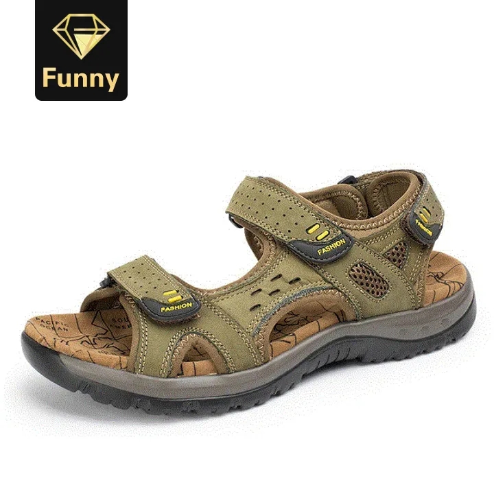 Hot Sale New Fashion Summer Leisure Beach Men Shoes High Quality PU Men Sandals