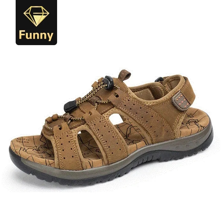 Hot Sale New Fashion Summer Leisure Beach Men Shoes High Quality PU Men Sandals