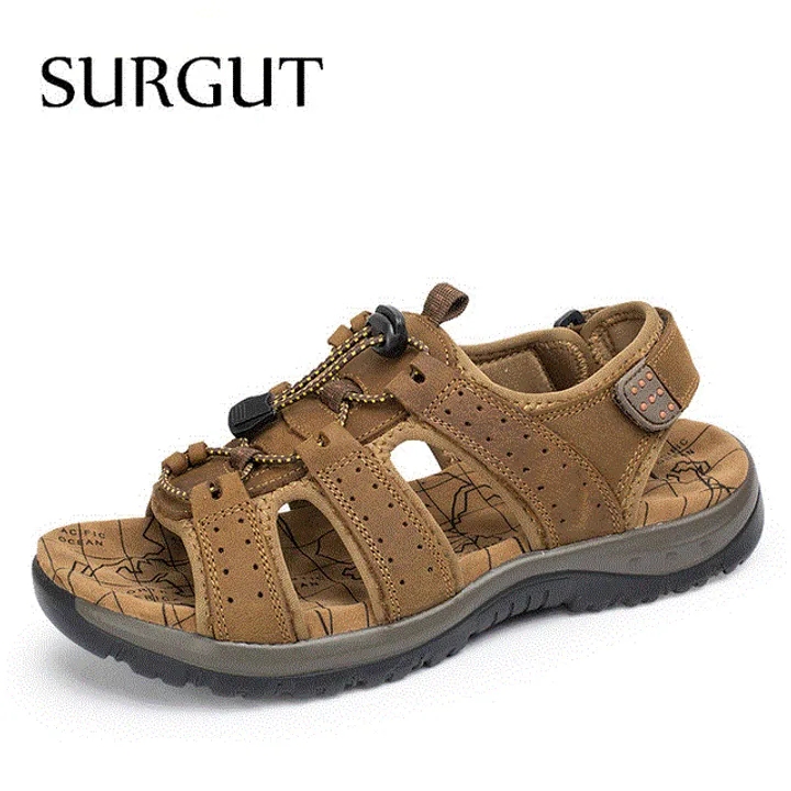 Hot Sale New Fashion Summer Leisure Beach Men Shoes High Quality PU Men Sandals