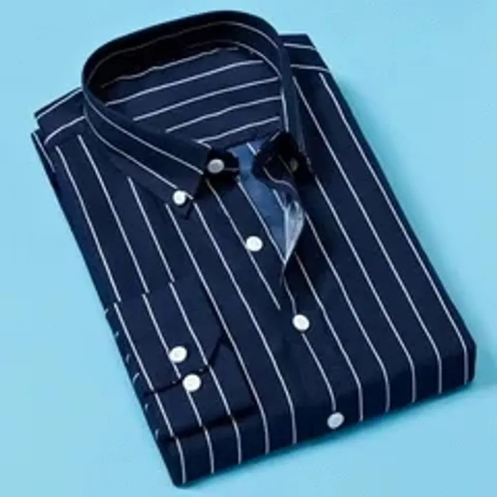 Classic Striped shirt Male Social Stripes Men Long Sleeve Formal Business Shirt