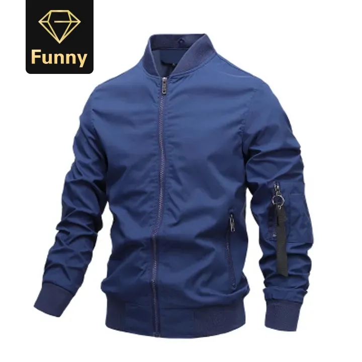 Jackets Mens Pilot Bomber Jacket Male New Fashion Baseball Hip Hop Streetwear Coats Zipper Coat