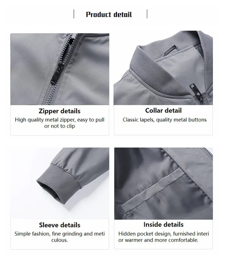 Jackets Mens Pilot Bomber Jacket Male New Fashion Baseball Hip Hop Streetwear Coats Zipper Coat