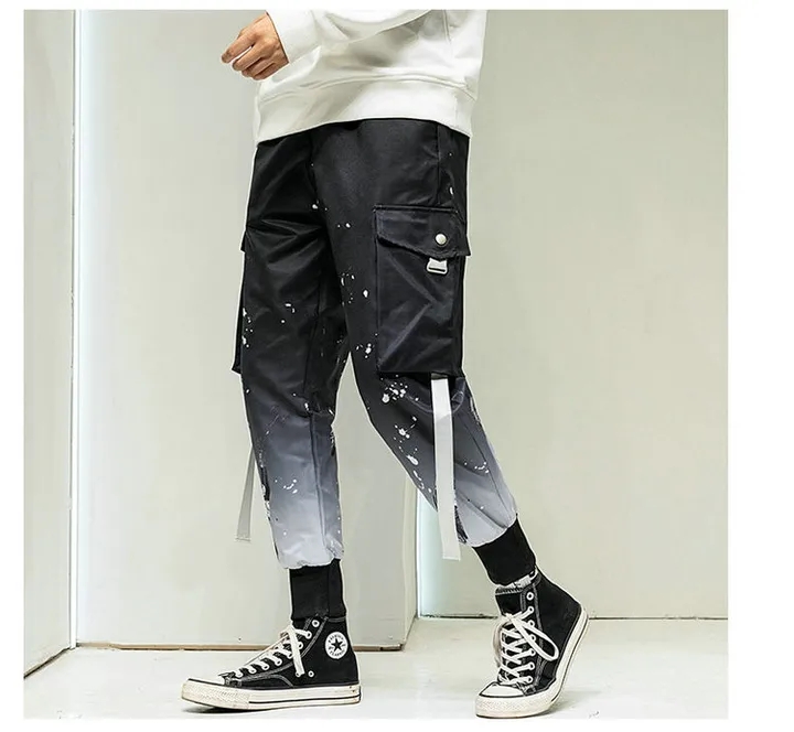 Men Jogger Pants Casual Fit Men Streetwear Jogger Pants Fashion Printed Pant Men Trousers