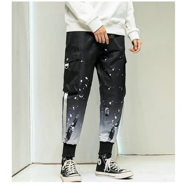 Men Jogger Pants Casual Fit Men Streetwear Jogger Pants Fashion Printed Pant Men Trousers