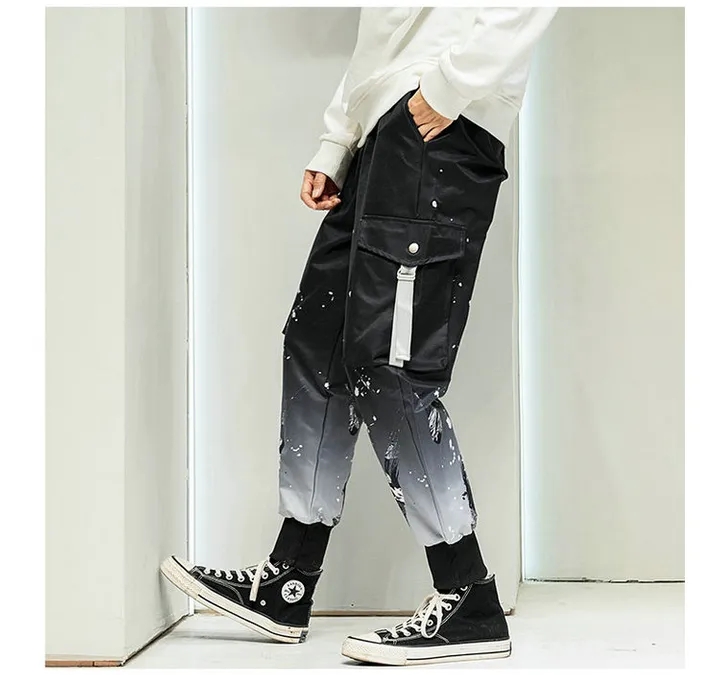Men Jogger Pants Casual Fit Men Streetwear Jogger Pants Fashion Printed Pant Men Trousers