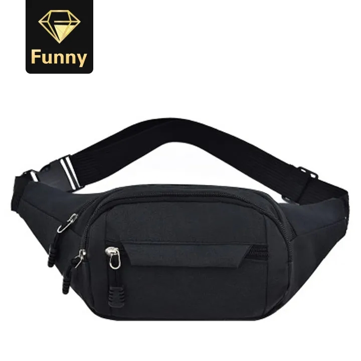 Shoulder Bag for Men Canvas Fanny Pack Boy Street Crossbody Bag