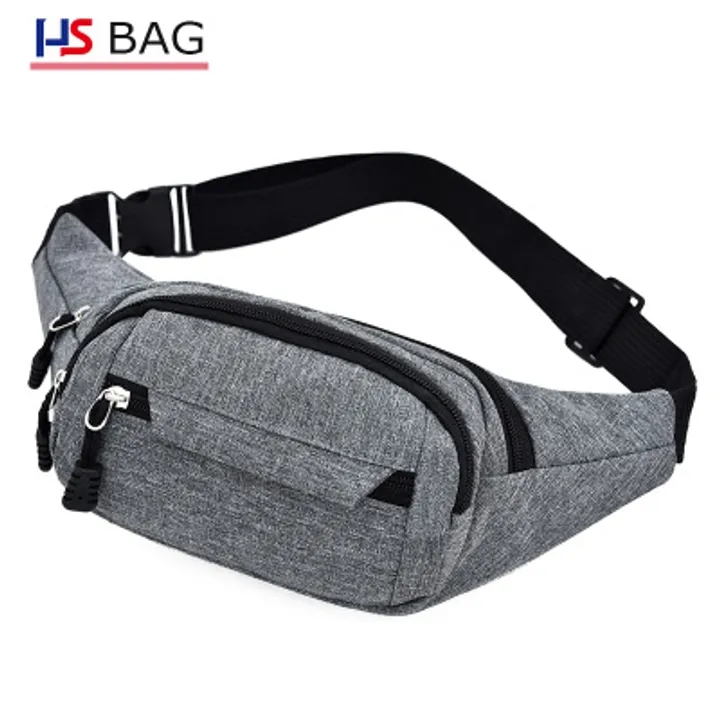 Shoulder Bag for Men Canvas Fanny Pack Boy Street Crossbody Bag