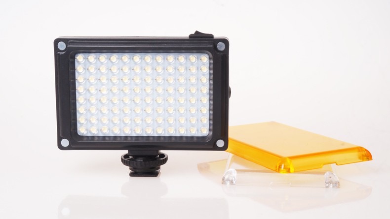 96LED Video Light with filters Hotshoe Photo Lighting on Camera for Canon Nikon Sony Camcorder