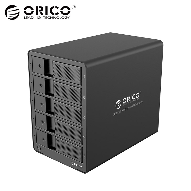 ORICO Aluminum 3.5 Inch 5bay HDD Docking Station USB3.0 to SATA With RAID