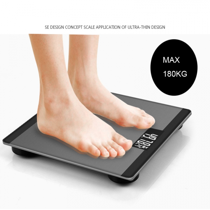 Weight Scale for body Electronic Digital Floor Bathroom Weight Scale LCD Display Backlight180kg/50g
