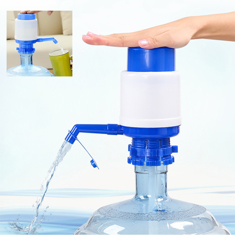 Hand Press Water Dispenser Portable Water Pump Dispenser Gallon Drinking Bottle