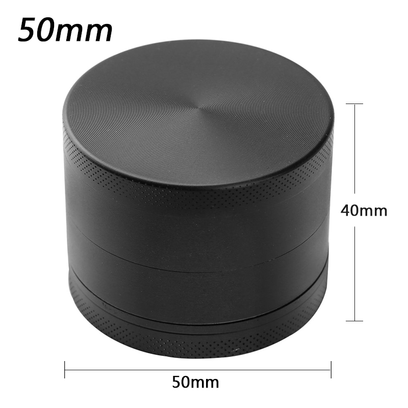 4 Layers Herb Grinder Spice Mill Crusher Magnetic Top and Sifter for Dry Herb and Tobacco