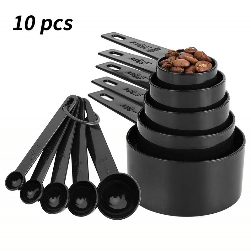 10Pcs/set Measuring Spoons Measuring Cups for Cooking and Baking Kitchen Measurement Home Tools
