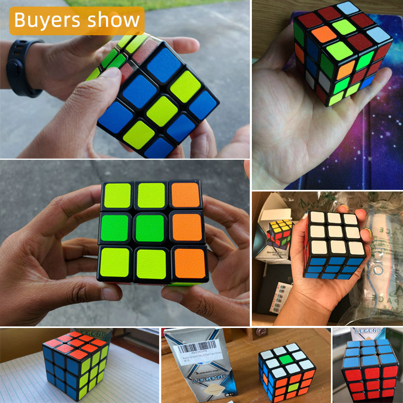Rubik&apos;s Cube Educational Toy Three-order Magic Cube Puzzle Toy Learn Decompress Adult Kids Toy Gifts