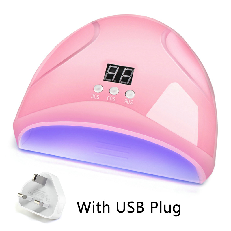 36W Nail Lamp UV LED Lamp Nail Dryer for UV Gel LED Gel Nails Machine USB Power Nail Tools With Plug