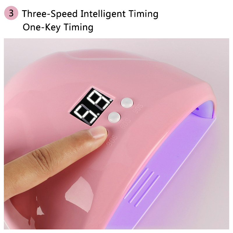 36W Nail Lamp UV LED Lamp Nail Dryer for UV Gel LED Gel Nails Machine USB Power Nail Tools With Plug