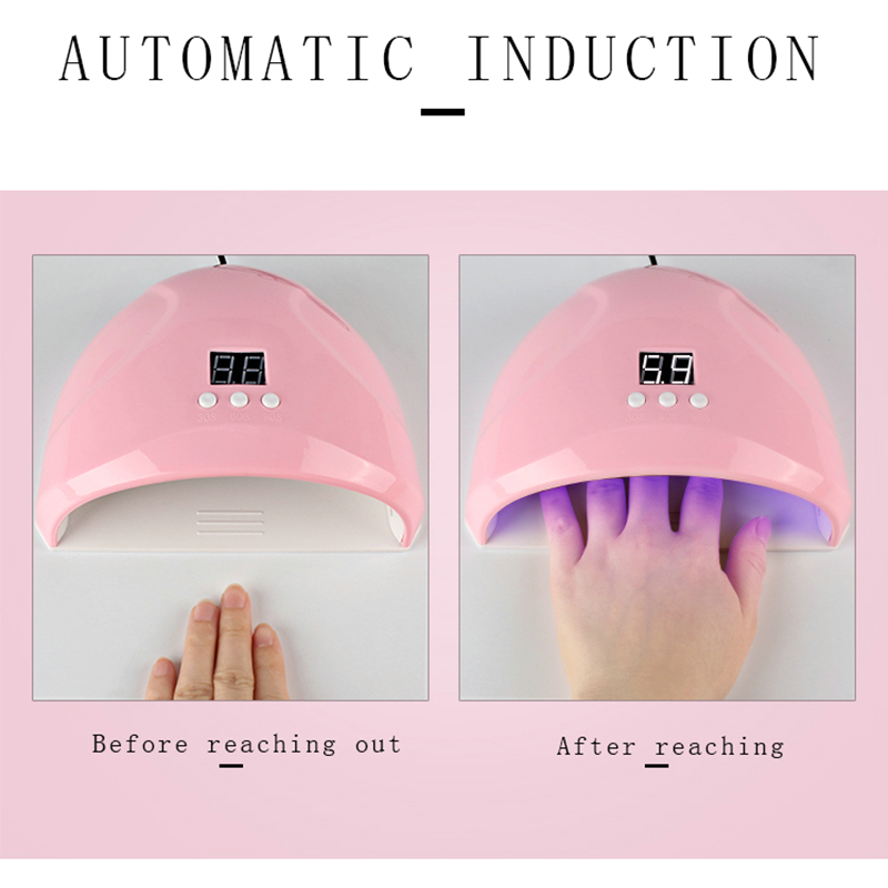 36W Nail Lamp UV LED Lamp Nail Dryer for UV Gel LED Gel Nails Machine USB Power Nail Tools With Plug