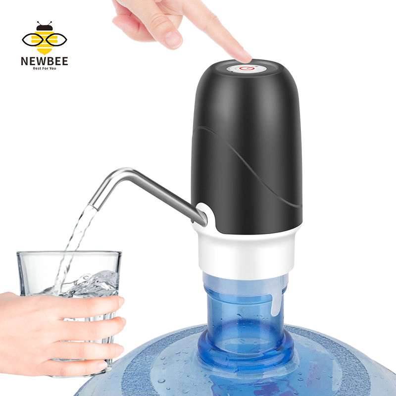 Water Bottle Pump Water Dispensers USB Rechargeable Electric Water Pump Drinking Pump Bottle