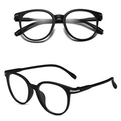 1 Pc Fashion Women Eyewear Blue Light Glasses Comfort Anti Blue Ray Eyeglasses For Men Glasses Black as picture